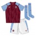 Aston Villa Clement Lenglet #17 Heimtrikotsatz Kinder 2023-24 Kurzarm (+ Kurze Hosen)